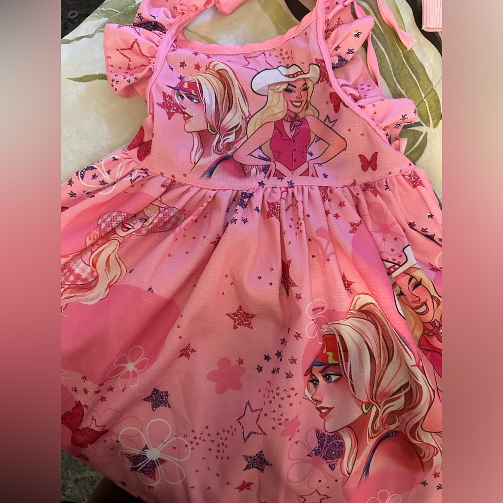 Toddler girl Barbie dress
